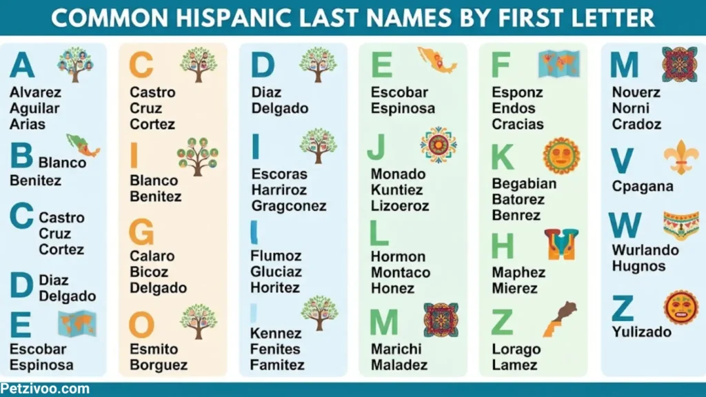 Common Hispanic Last Names
