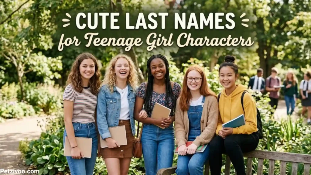 Cute Last Names for Girls