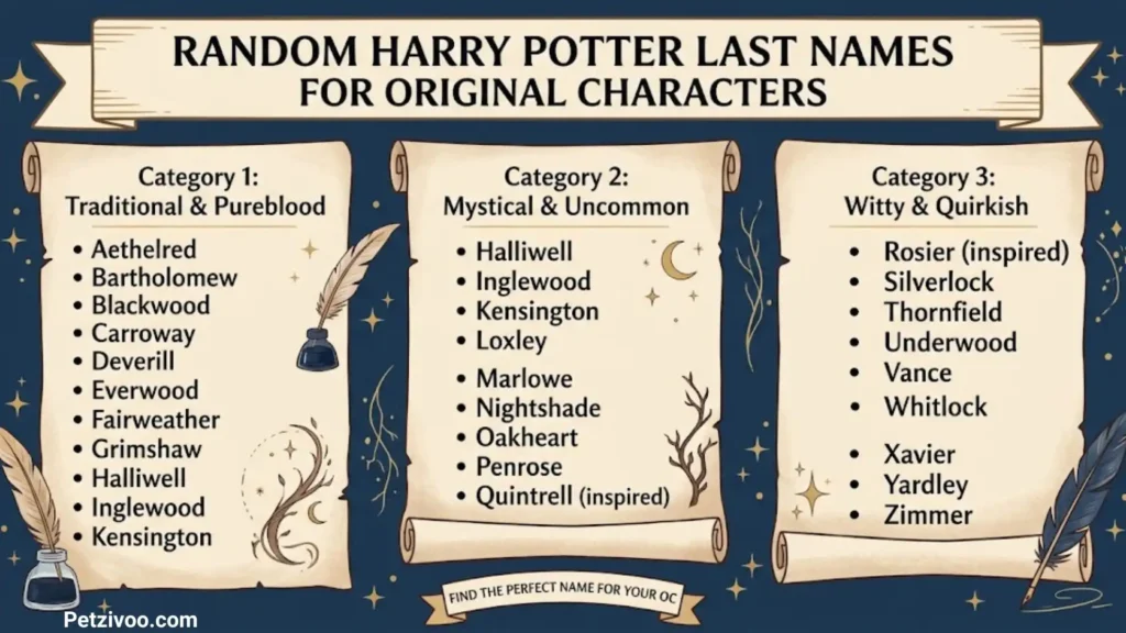Harry Potter Last Names