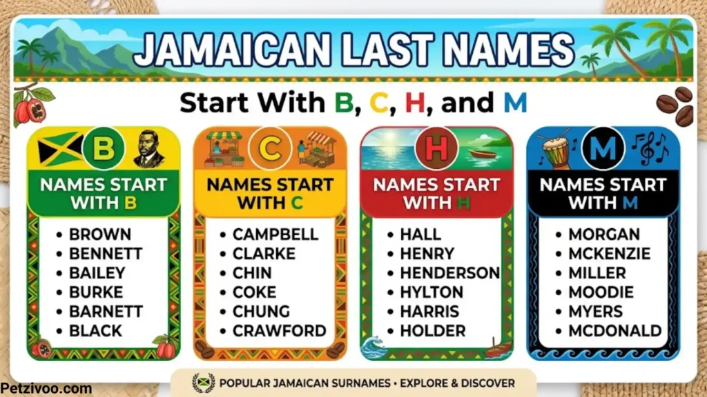 Jamaican Last Names