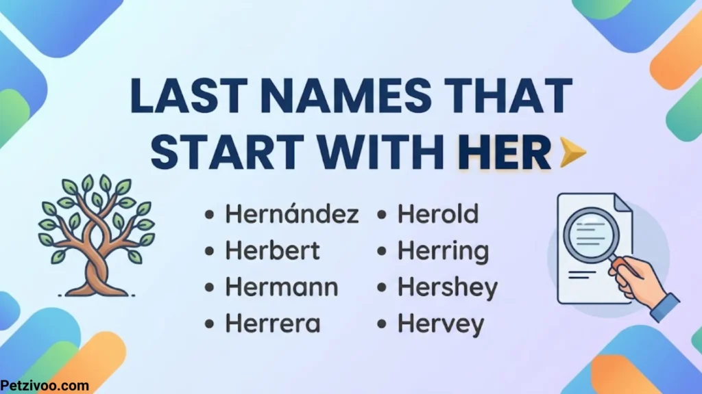 Last Names That Start With H