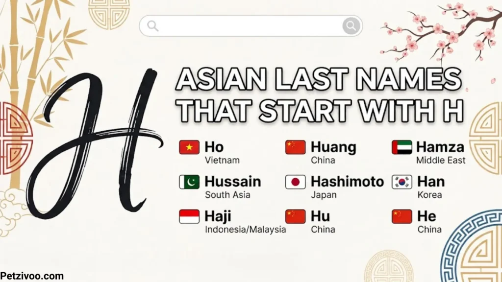 Last Names That Start With H