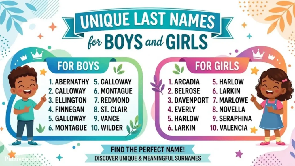Unique Last Names