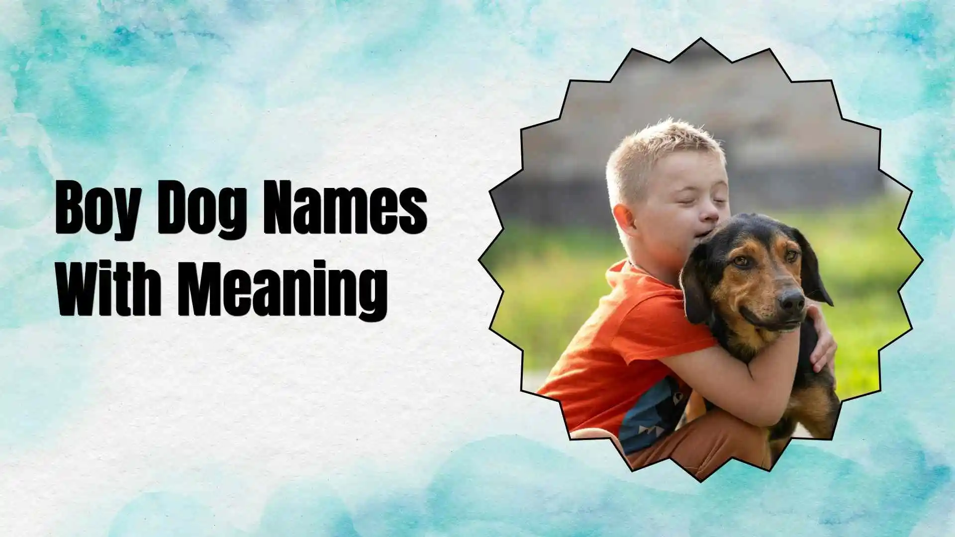 boy dog names with meaning